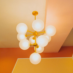 Люстра шар 10-ти рожковая (демо) Люстра шар 10-ти рожковая (демо)